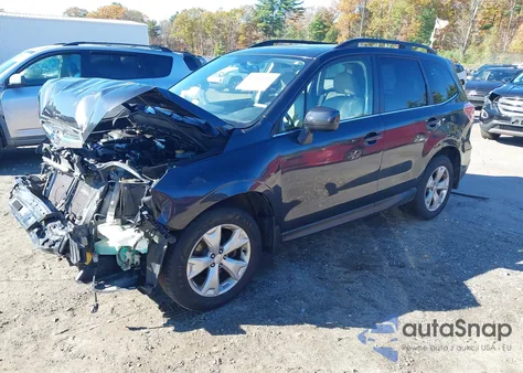 2014 Subaru Forester 2.5I Limited из США, поврежденный, VIN JF2SJAHC9EH469317